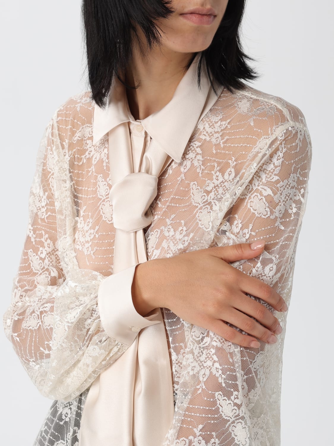 HANITA HEMDBLUSE: Top damen Hanita, Cream - Img 3