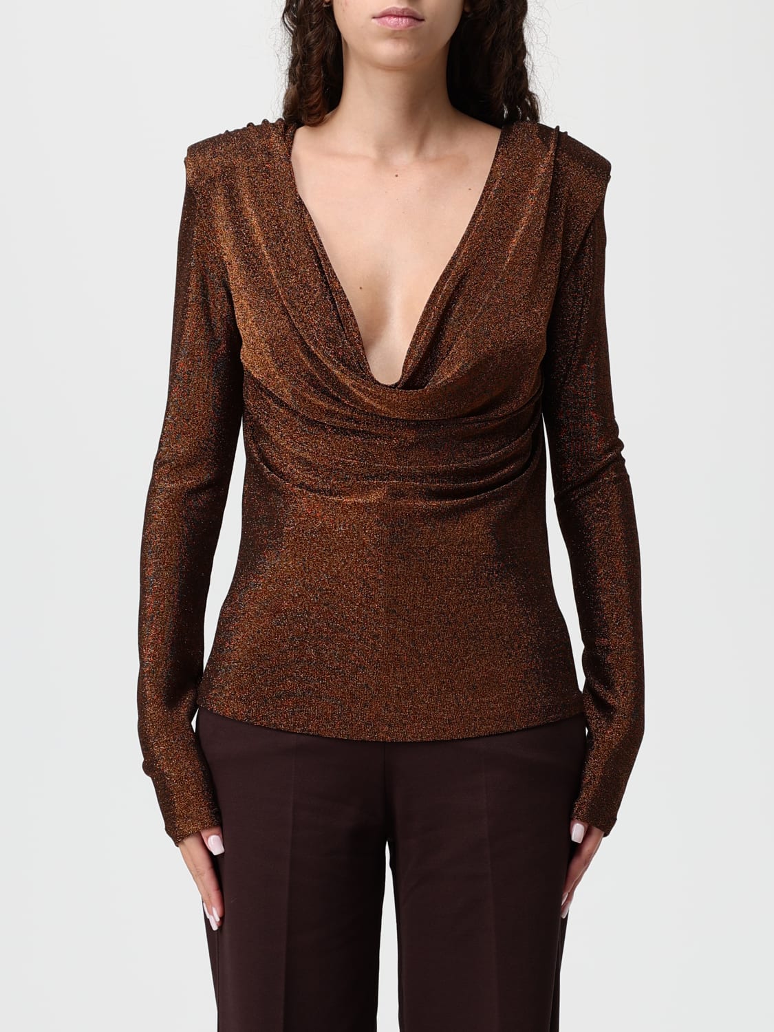 HANITA TOP: Top woman Hanita, Bronze - Img 1