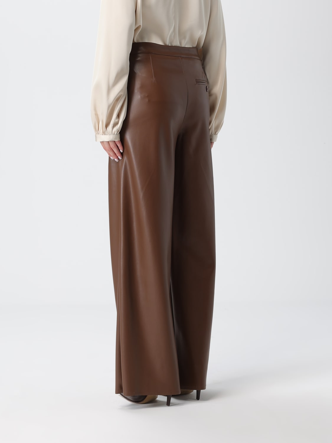 HANITA PANTS: Pants woman Hanita, Leather - Img 3