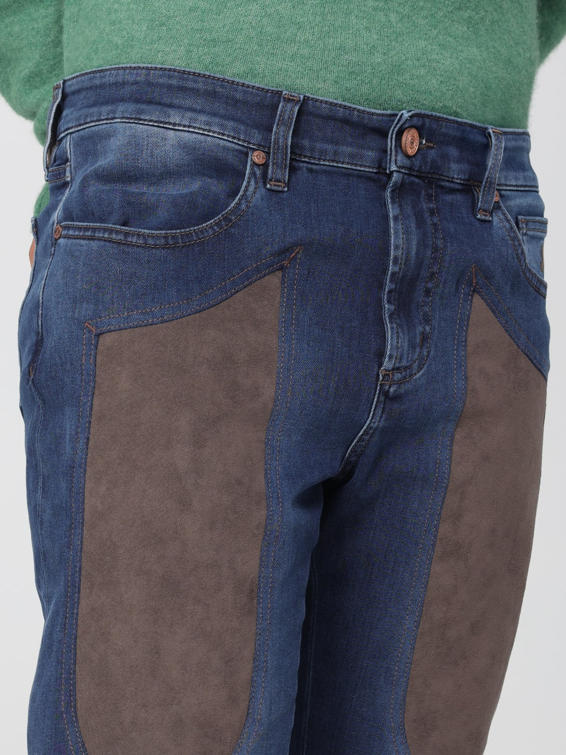 JECKERSON JEANS: Jeans men Jeckerson, Blue - Img 3