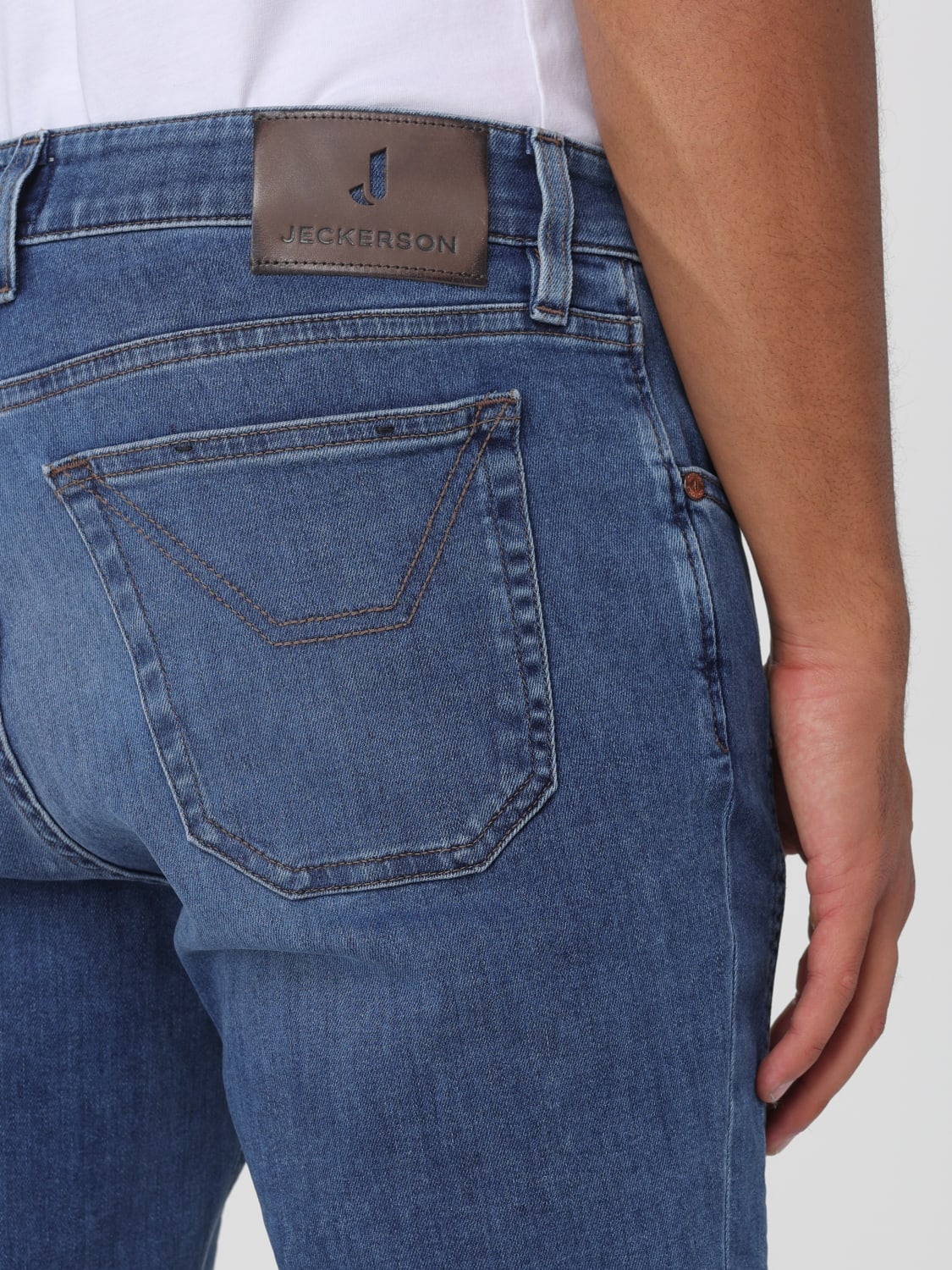 JECKERSON JEANS: Jeans men Jeckerson, Denim - Img 3