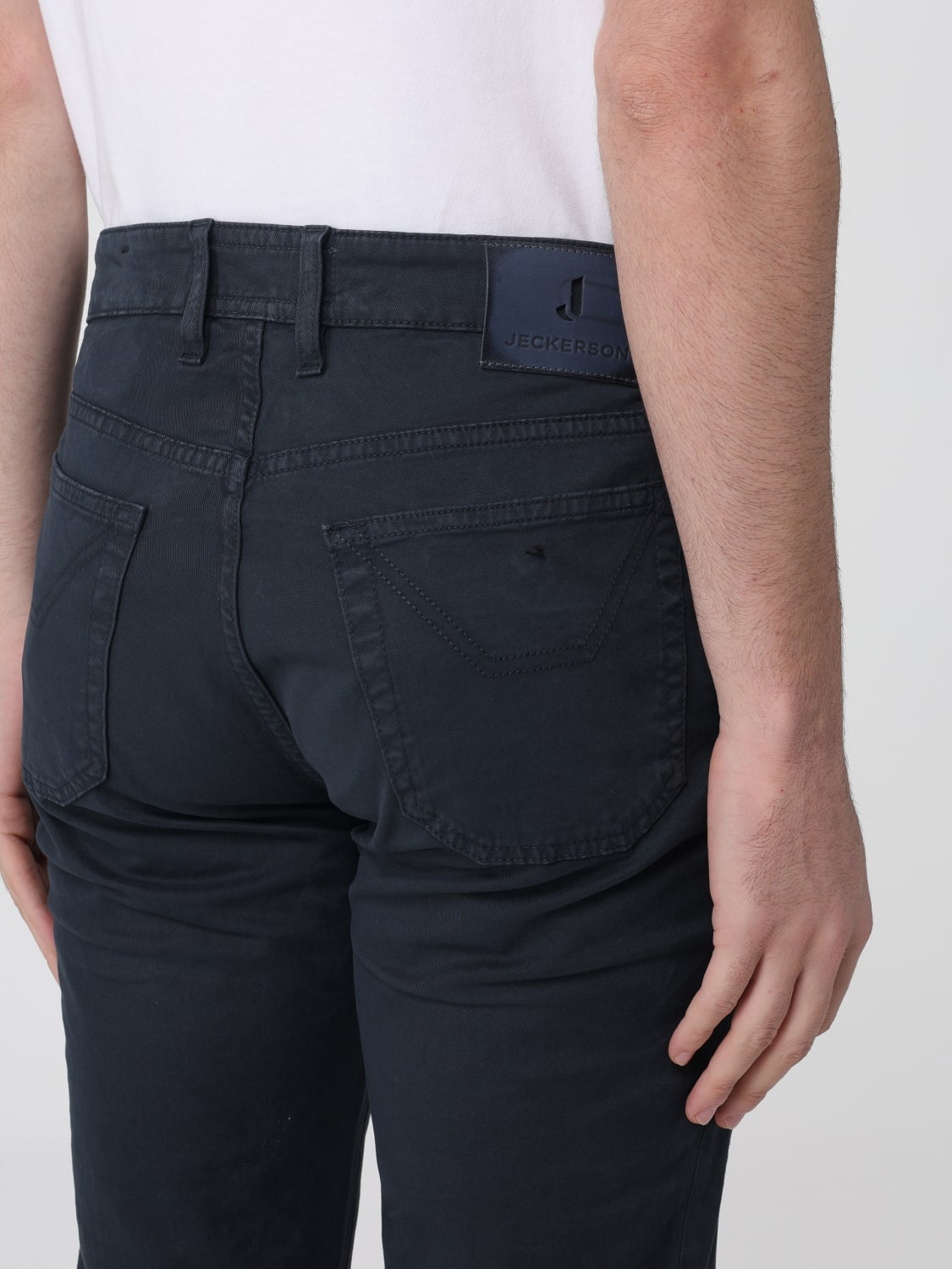 JECKERSON JEANS: Pants men Jeckerson, Blue - Img 3