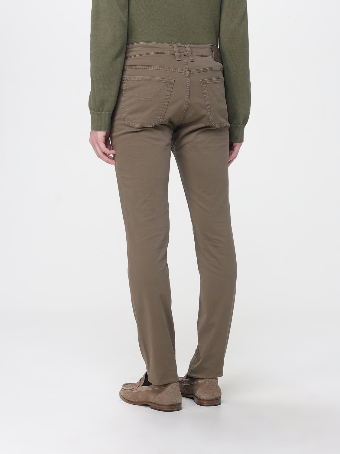 JECKERSON JEANS: Pants men Jeckerson, Brown - Img 2