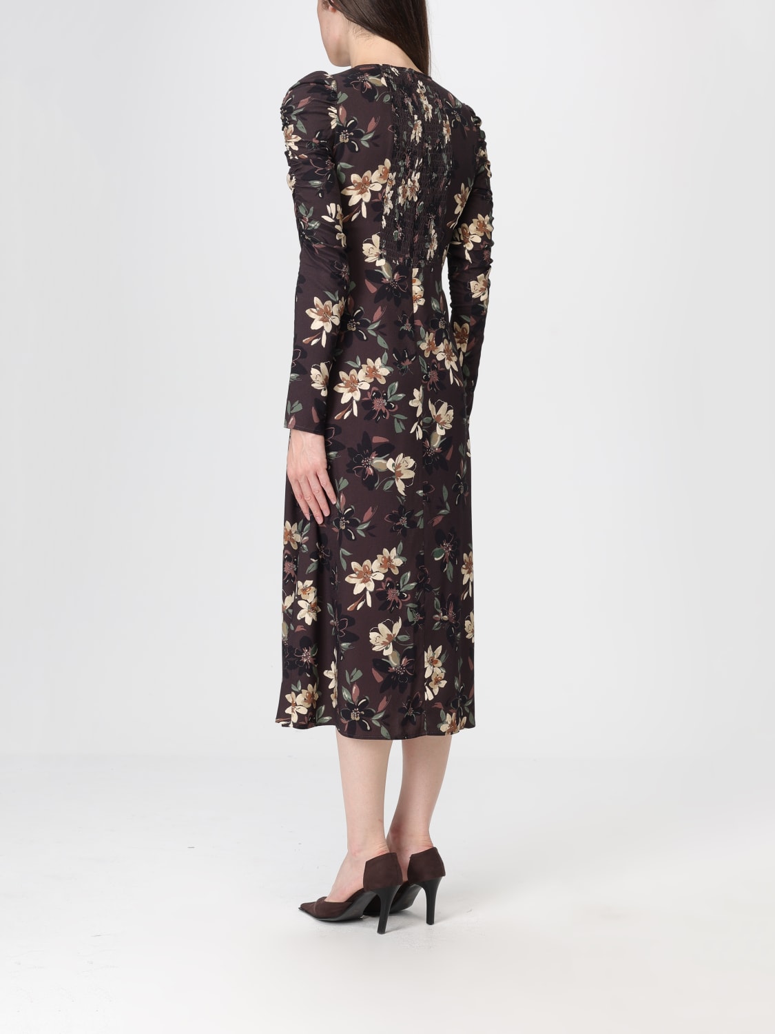 MAR DE MARGARITAS DRESS: Dress woman Mar De Margaritas, Brown - Img 2