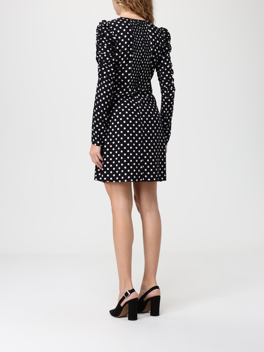 MAR DE MARGARITAS KLEID: Kleider damen Mar De Margaritas, Schwarz - Img 2