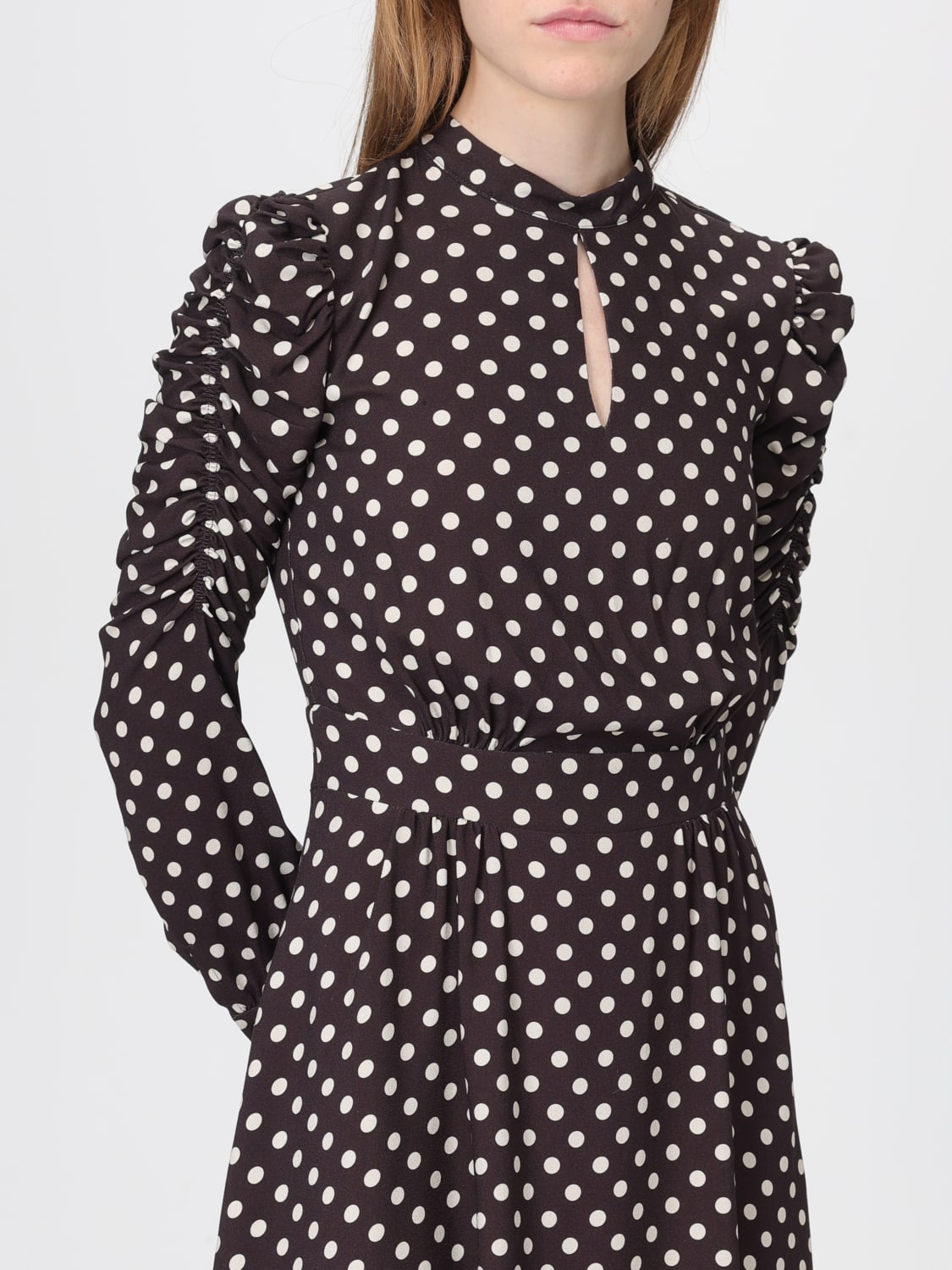 MAR DE MARGARITAS DRESS: Dress woman Mar De Margaritas, Brown - Img 3