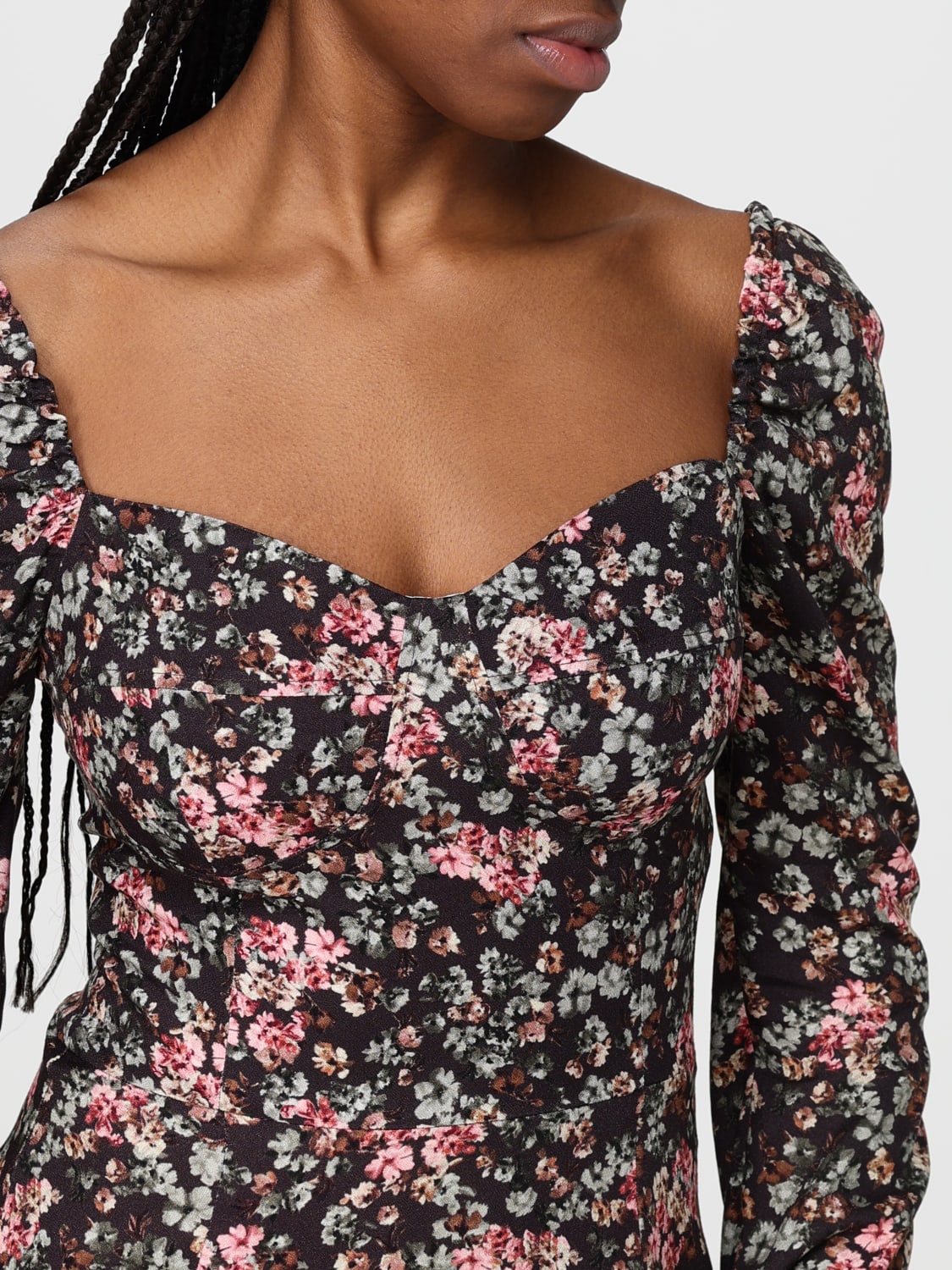 MAR DE MARGARITAS DRESS: Dress woman Mar De Margaritas, Brown - Img 3