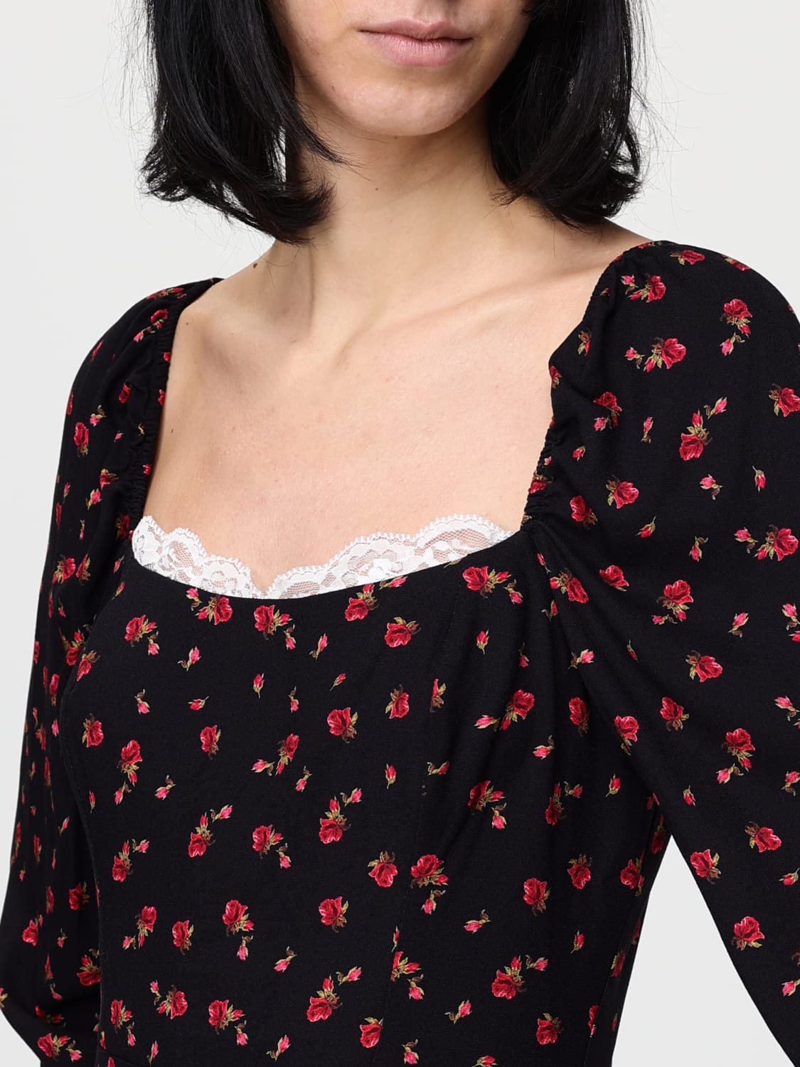 MAR DE MARGARITAS DRESS: Dress woman Mar De Margaritas, Black - Img 3