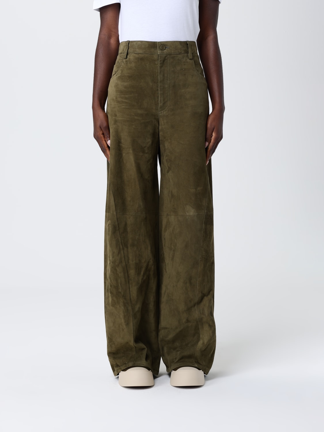 MARNI PANTS: Pants woman Marni, Sage - Img 1