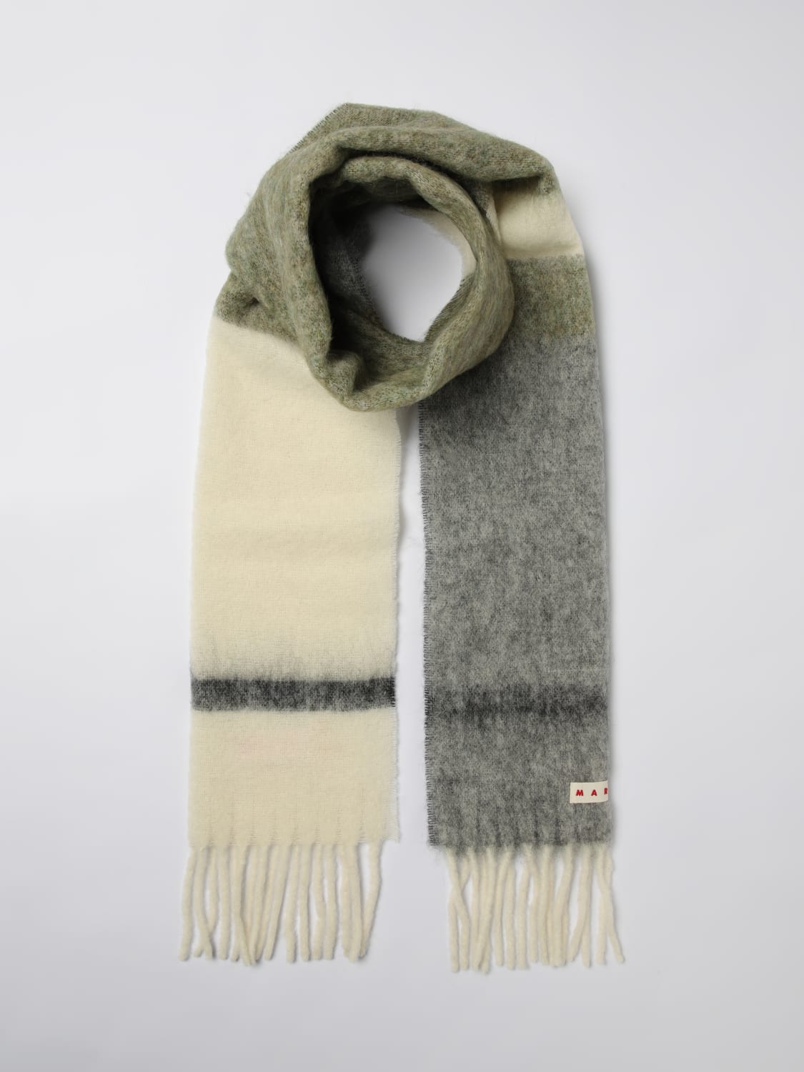 MARNI ÉCHARPE: écharpe femme Marni, Vert Sauge - Img 2