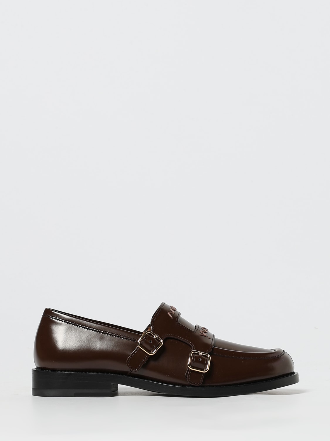 MARNI STRINGATE: Monk Strap Bambi 3.0 Marni in pelle , Moro - Img 1