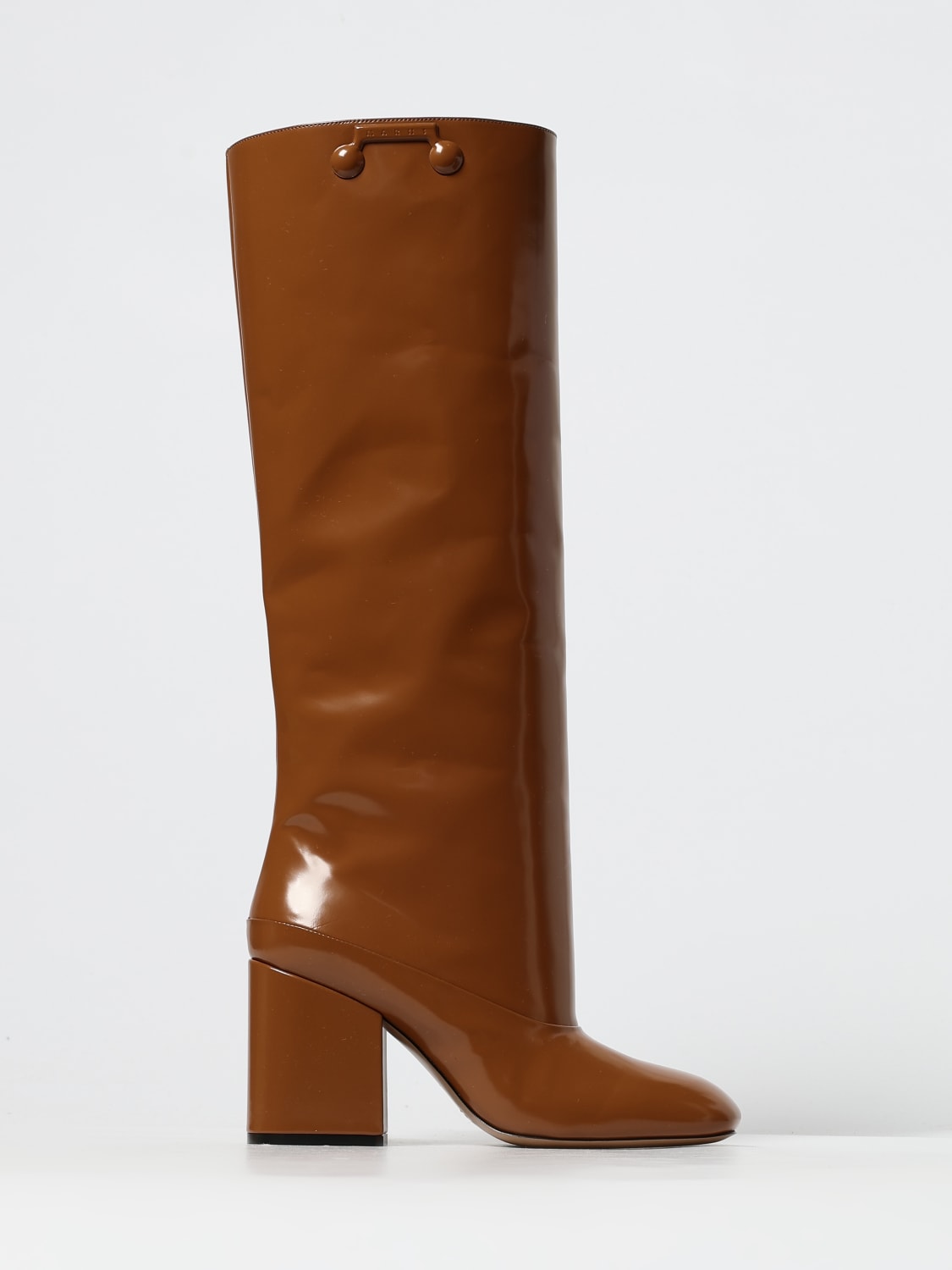 MARNI BOOTS: Shoes woman Marni, Leather - Img 1
