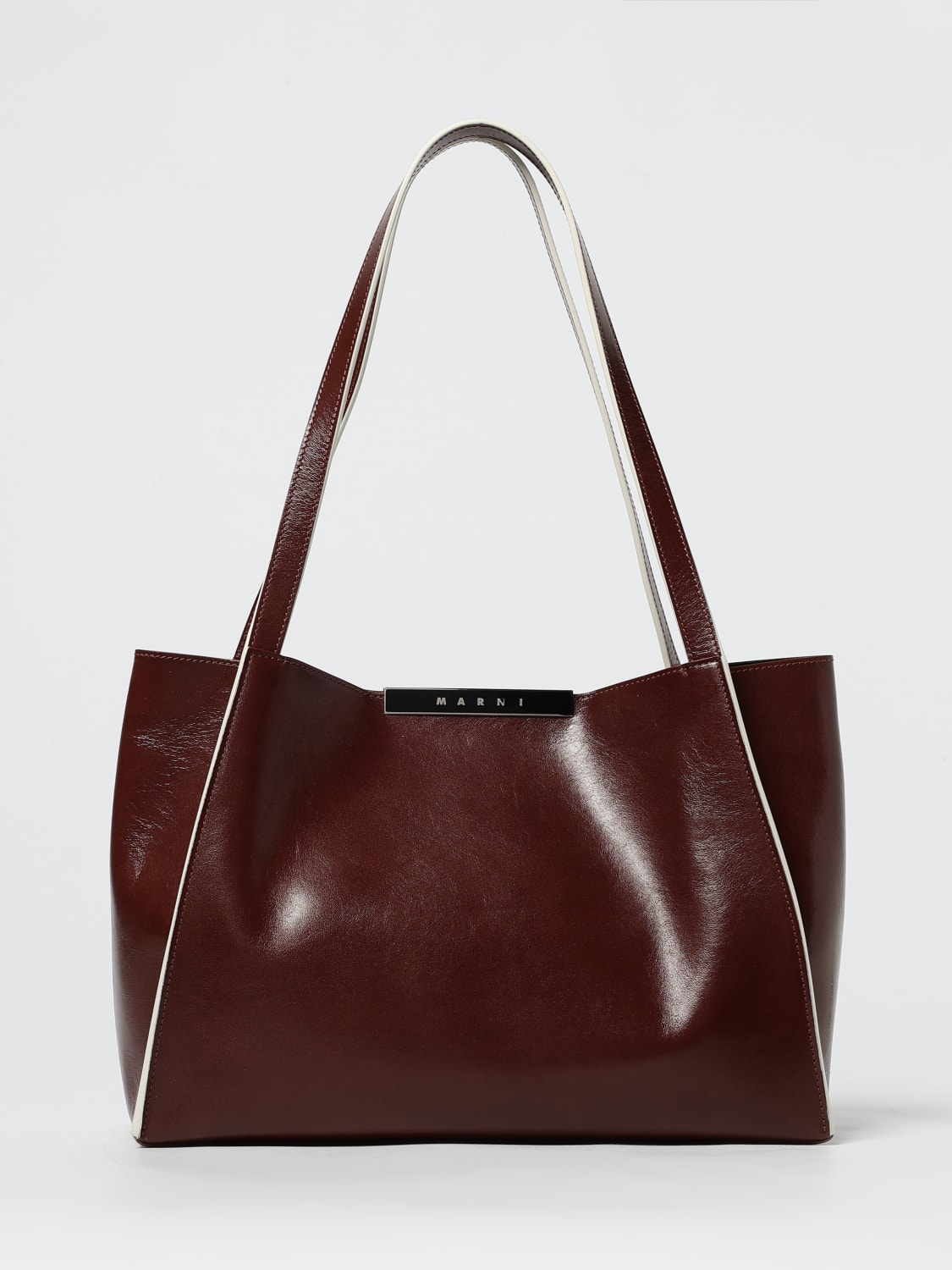 MARNI SHOULDER BAG: Shoulder bag woman Marni, Burgundy - Img 1