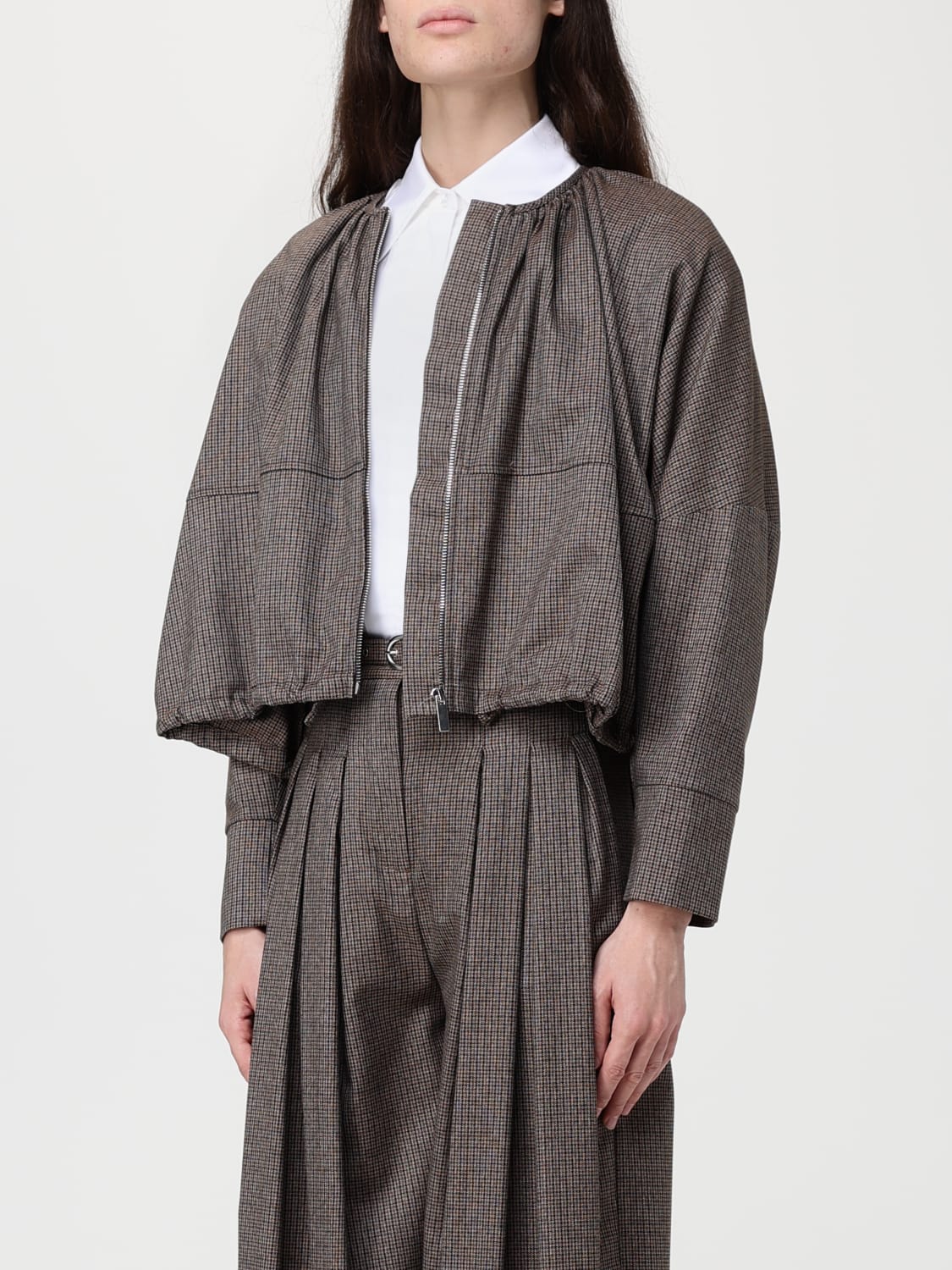 MEIMEIJ JACKET: Blazer woman Meimeij, Camel - Img 4