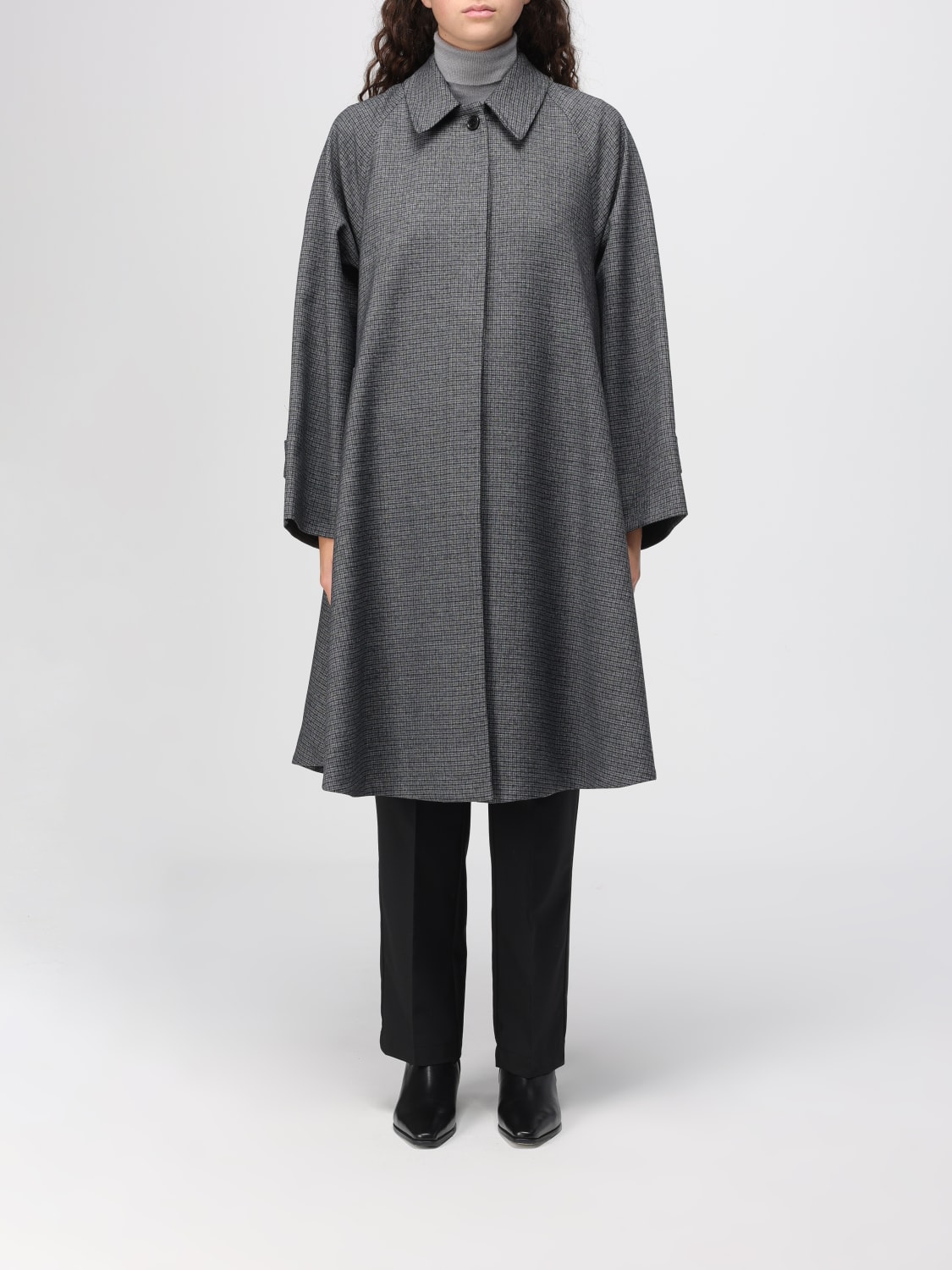 MEIMEIJ COAT: Coat woman Meimeij, Grey - Img 1