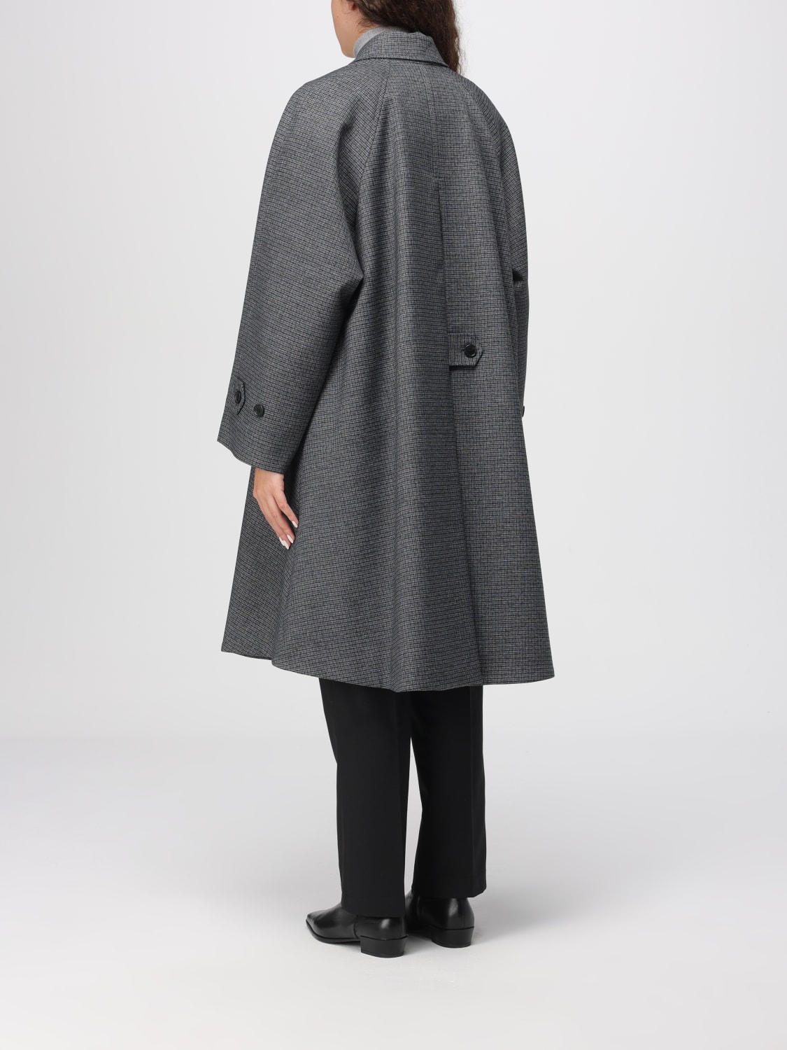MEIMEIJ COAT: Coat woman Meimeij, Grey - Img 2