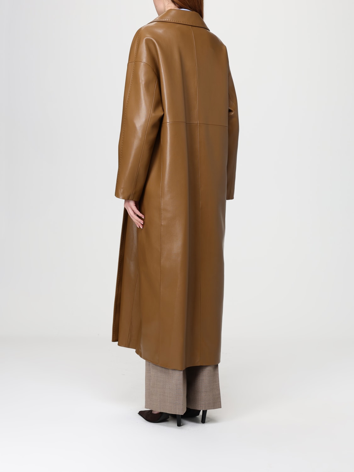 MEIMEIJ MANTEL: Mantel damen Meimeij, Camel - Img 2