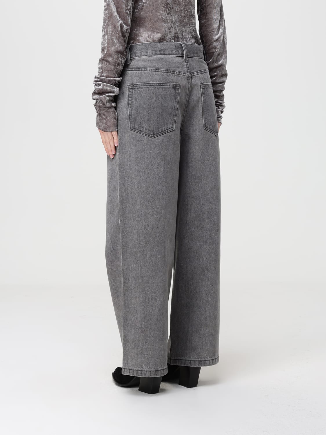 MEIMEIJ JEANS: Jeans woman Meimeij, Grey - Img 2