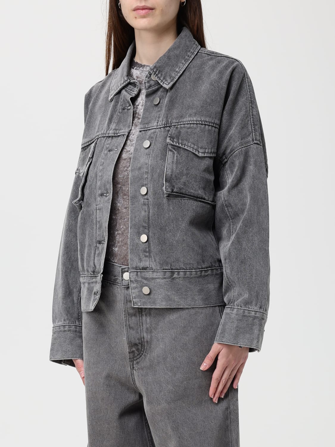 MEIMEIJ JACKET: Jacket woman Meimeij, Grey - Img 3