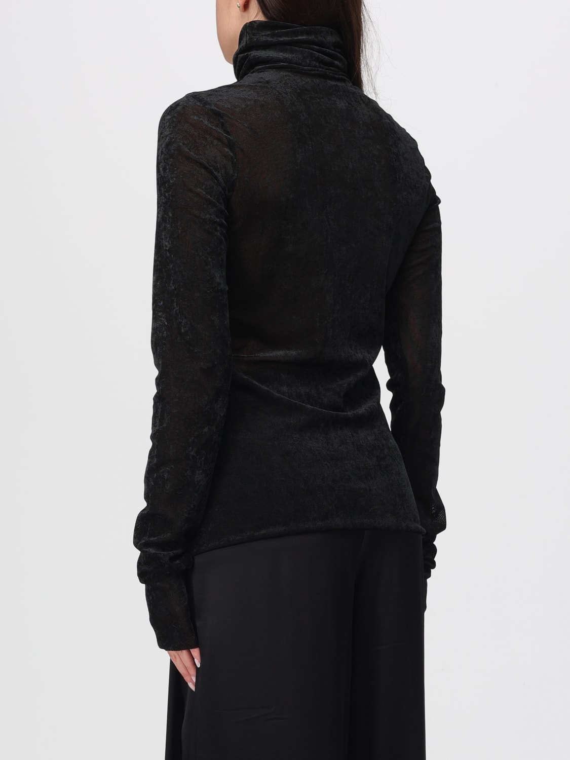 MEIMEIJ PULL: T-shirt femme Meimeij, Noir - Img 2