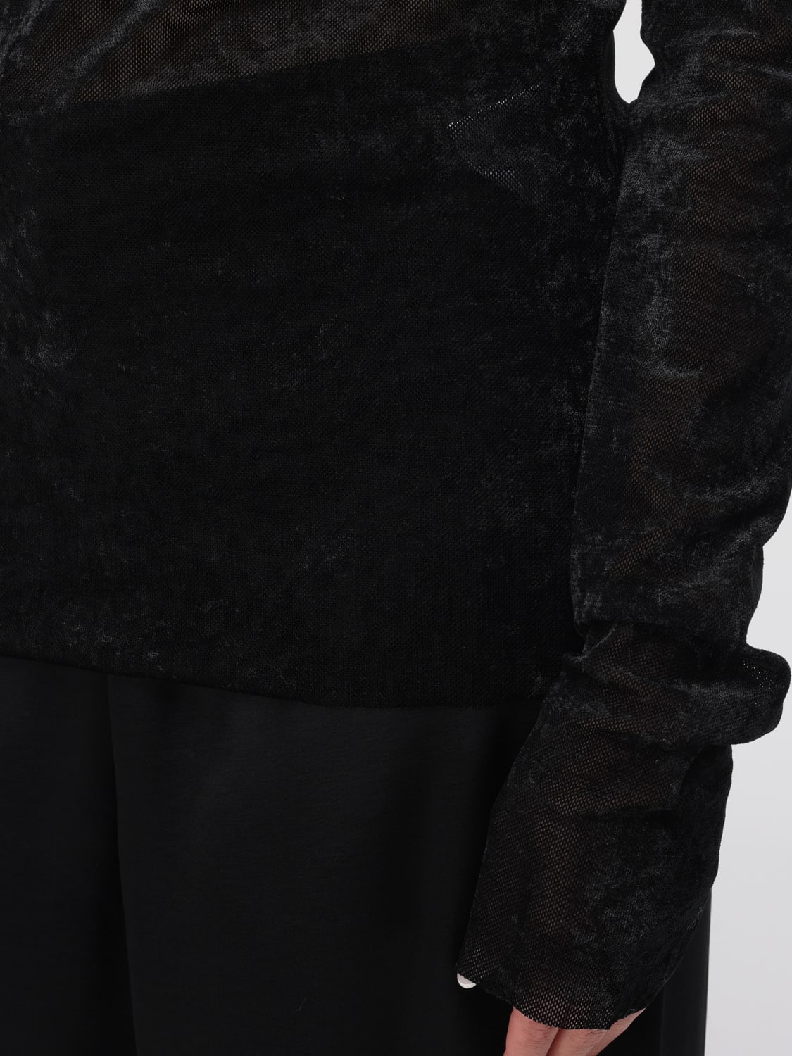 MEIMEIJ PULL: T-shirt femme Meimeij, Noir - Img 3