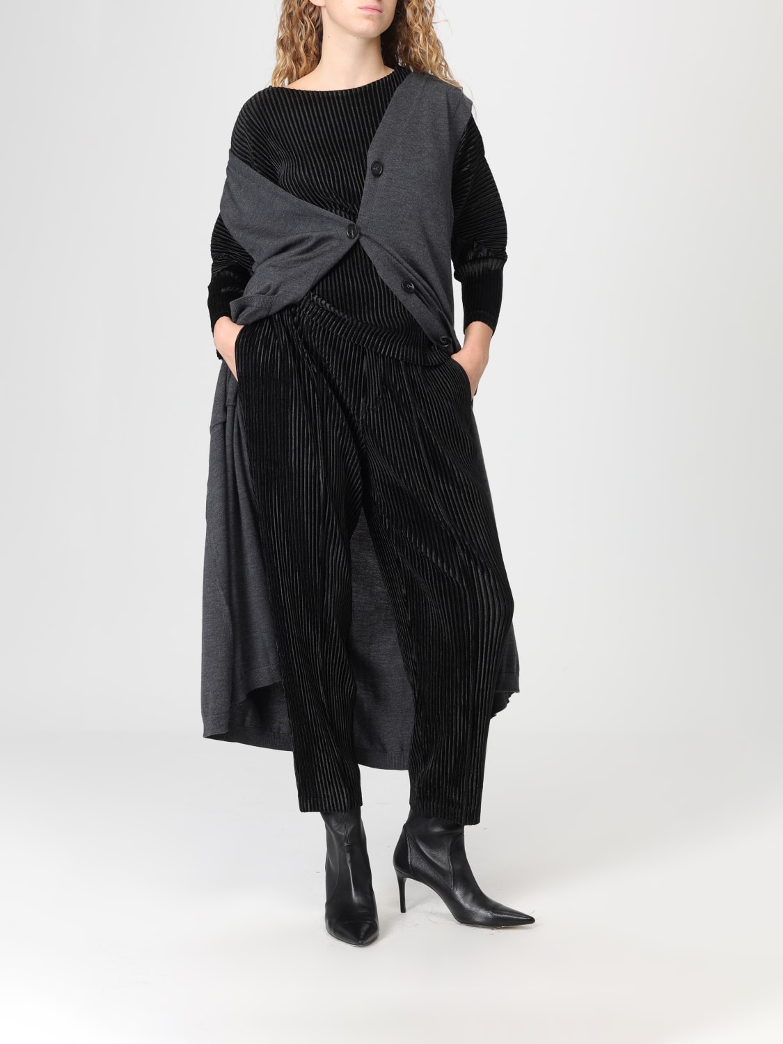 MEIMEIJ PULLOVER: Pullover damen Meimeij, Grau - Img 2