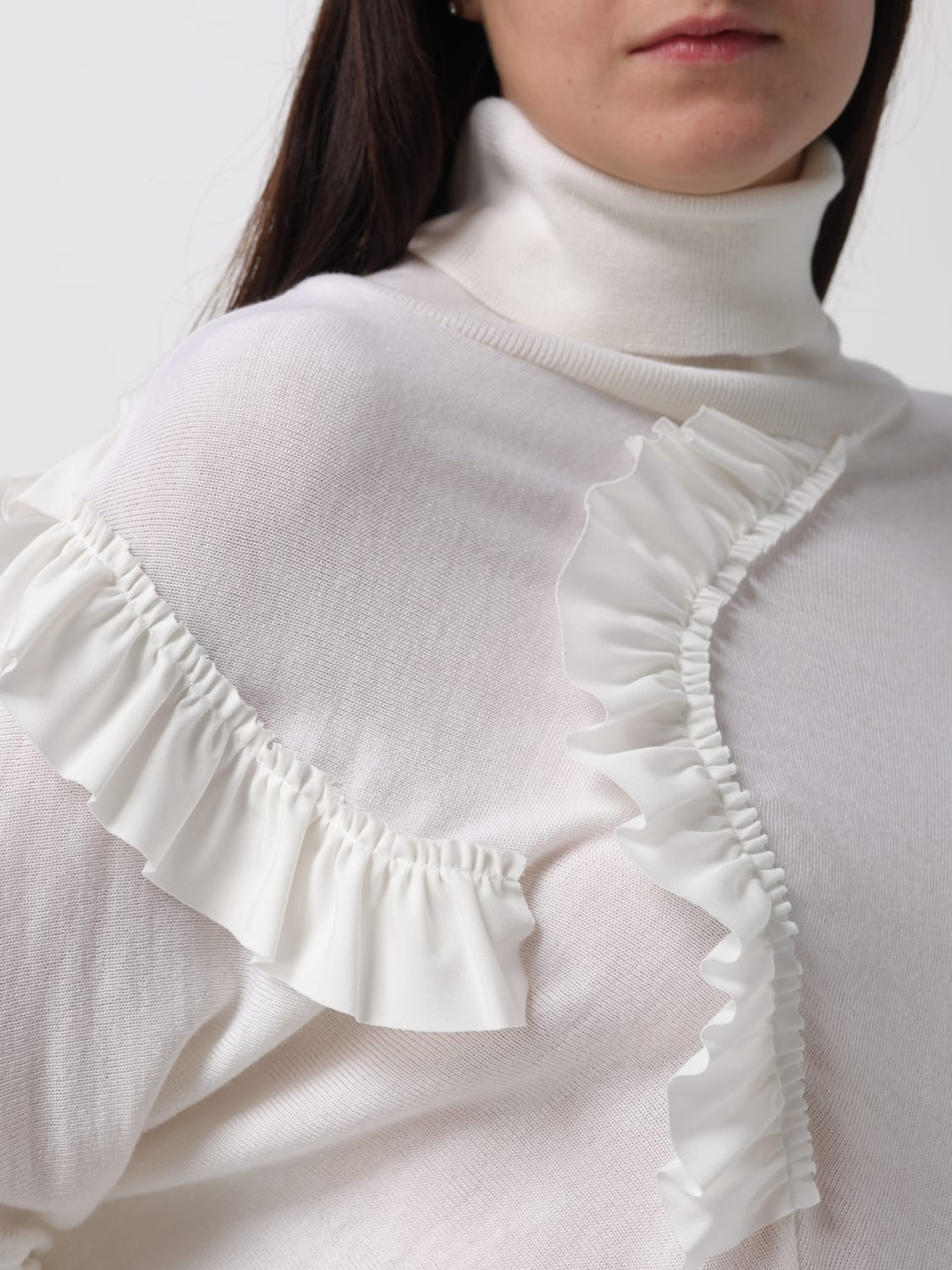 MEIMEIJ SWEATER: Sweater woman Meimeij, Milk - Img 3