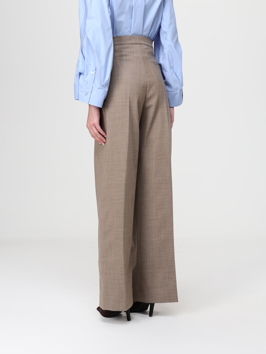 MEIMEIJ PANTS: Pants woman Meimeij, Leather - Img 2