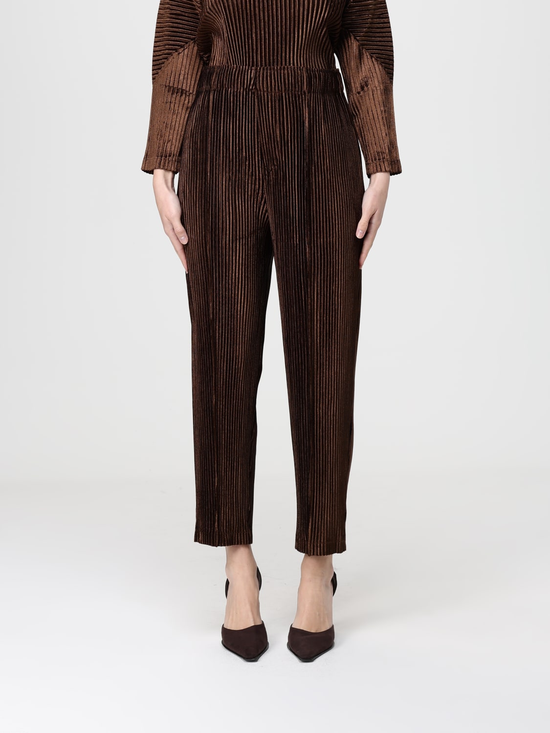 MEIMEIJ PANTS: Pants woman Meimeij, Bronze - Img 1