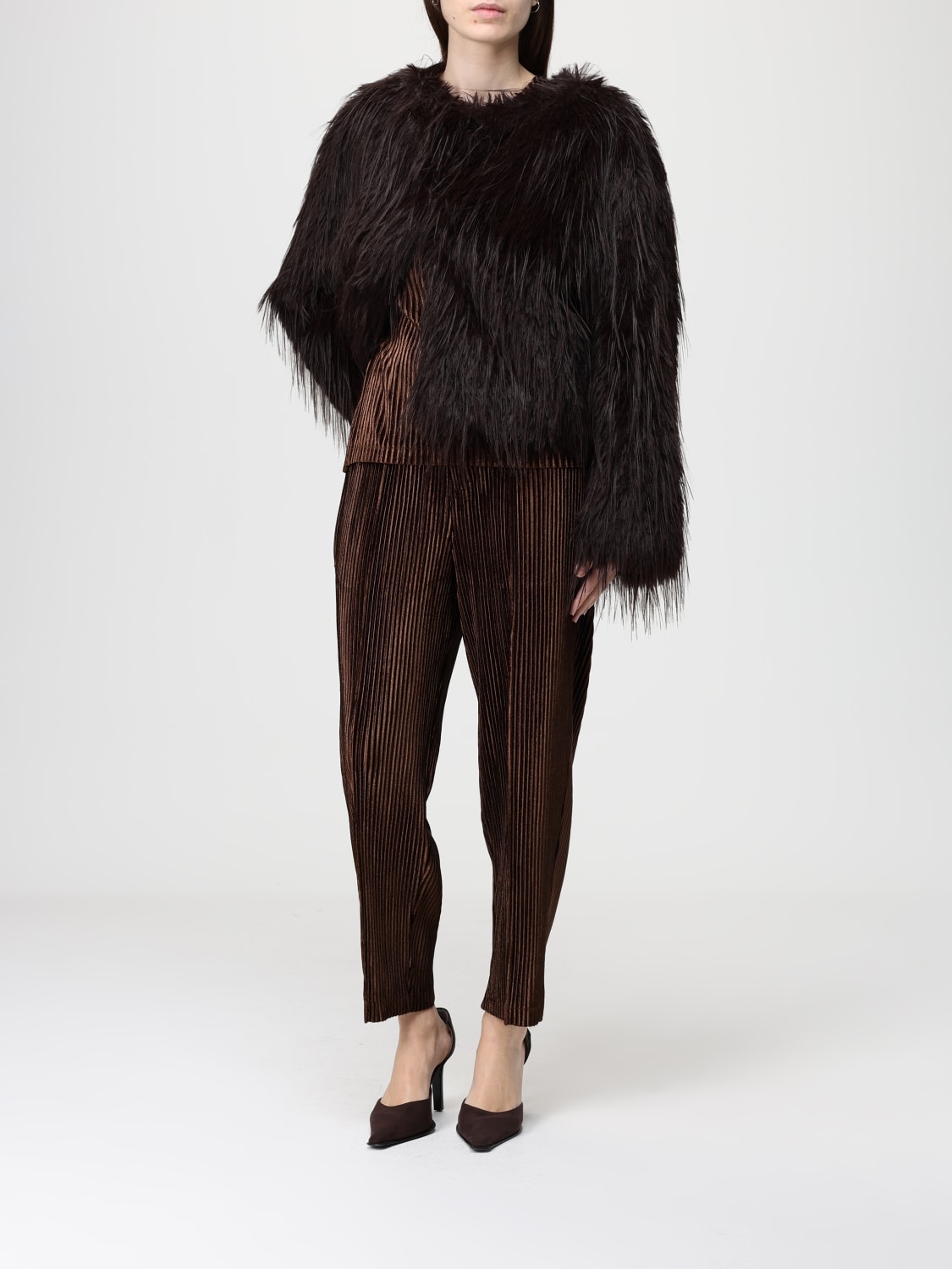 MEIMEIJ PANTS: Pants woman Meimeij, Bronze - Img 2