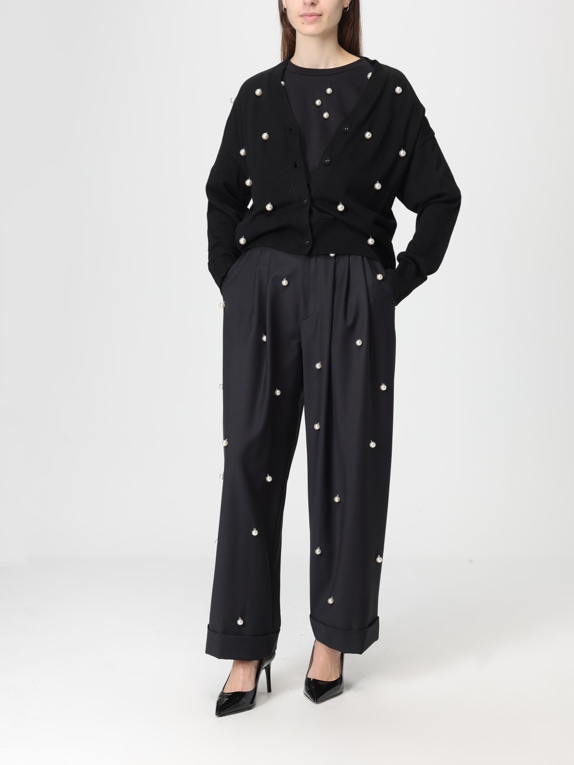 MEIMEIJ JERSEY: Jersey mujer Meimeij, Negro - Img 2