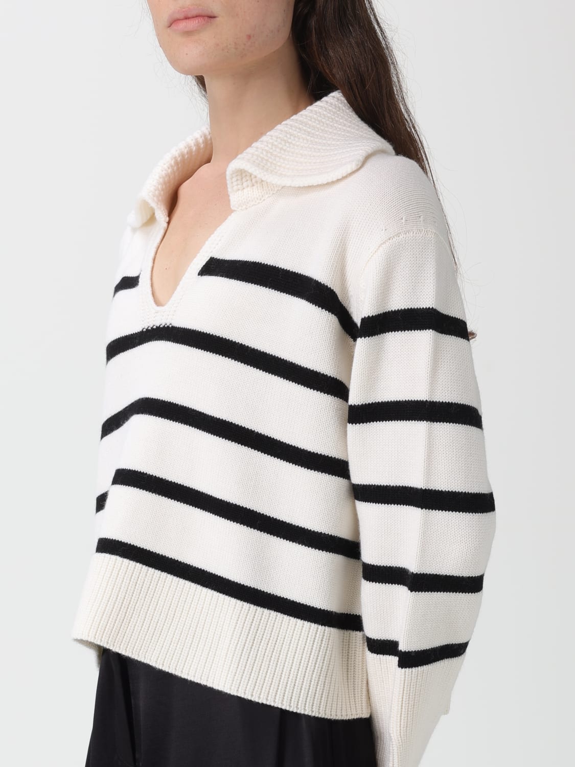 MEIMEIJ POLO: Pull femme Meimeij, Lait - Img 3