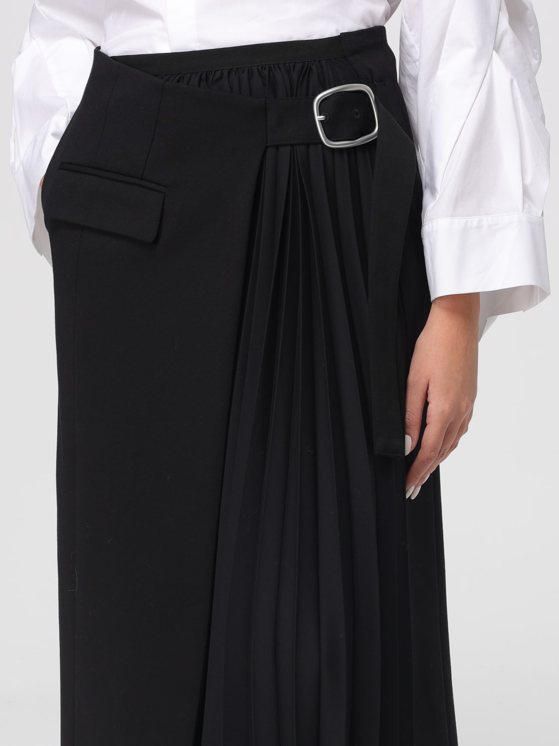 MEIMEIJ SKIRT: Skirt woman Meimeij, Black - Img 3