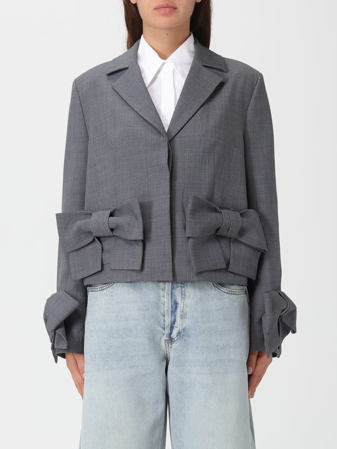 MEIMEIJ VESTE: Blazer femme Meimeij, Gris - Img 1