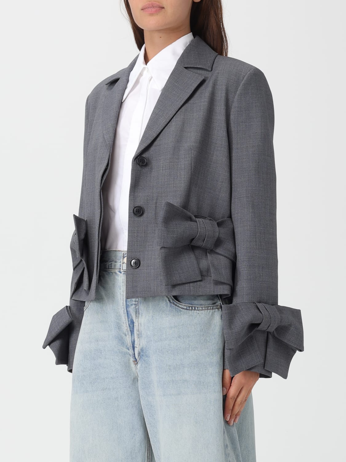 MEIMEIJ VESTE: Blazer femme Meimeij, Gris - Img 3