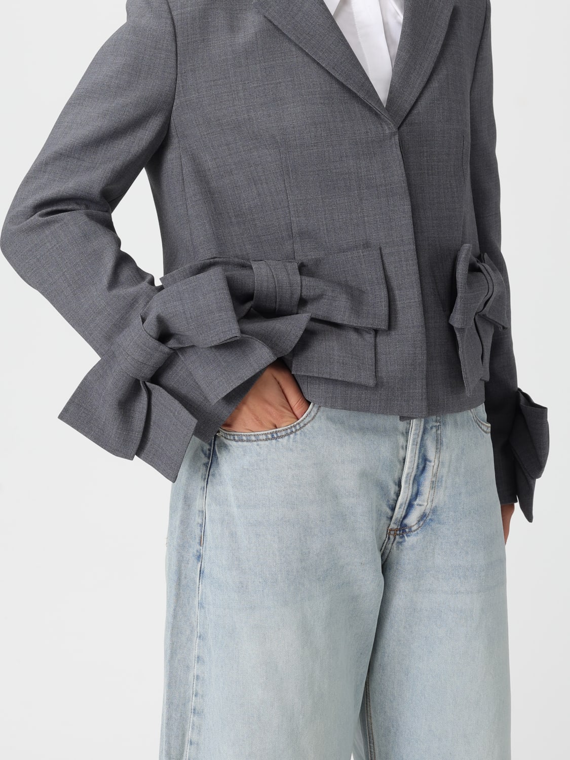 MEIMEIJ VESTE: Blazer femme Meimeij, Gris - Img 4