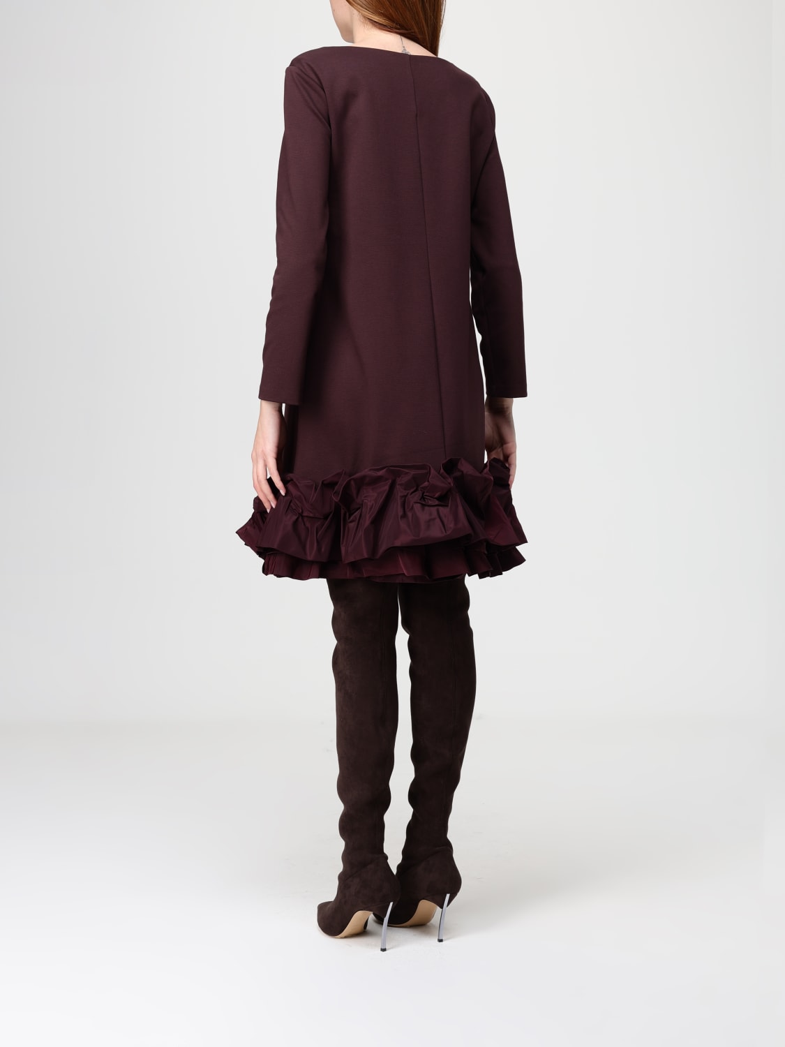 MEIMEIJ KLEID: Kleider damen Meimeij, Burgunderrot - Img 2