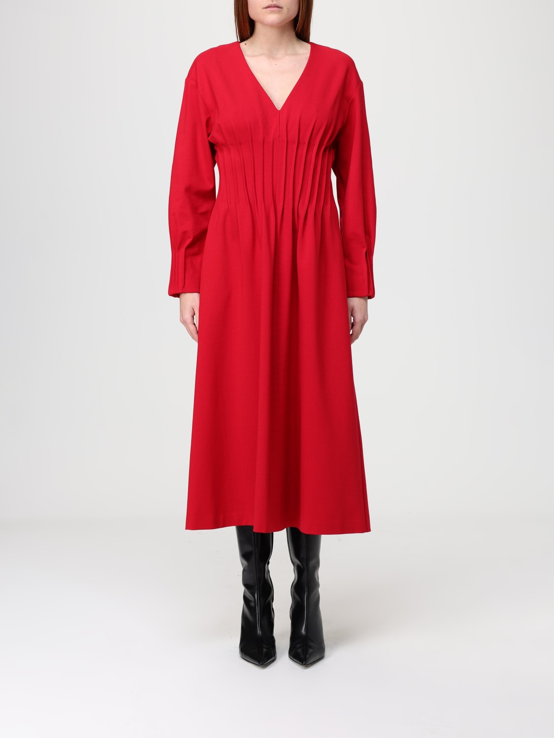 MEIMEIJ 连衣裙: 连衣裙 女士 Meimeij, 珊瑚色 - Img 1