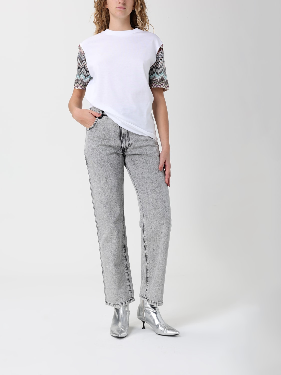 MISSONI CAMISETA: Camiseta mujer Missoni, Blanco - Img 2