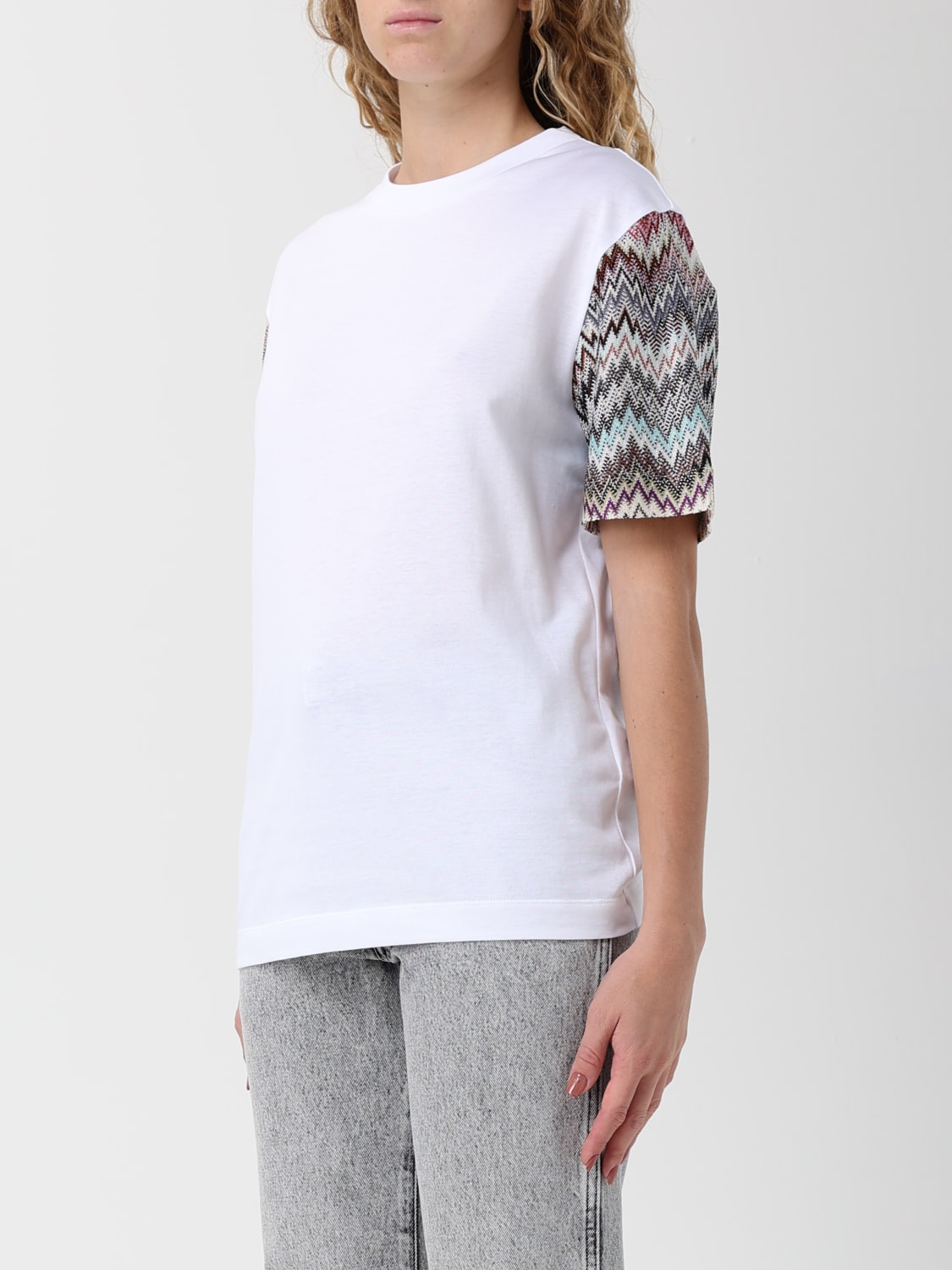 MISSONI CAMISETA: Camiseta mujer Missoni, Blanco - Img 4