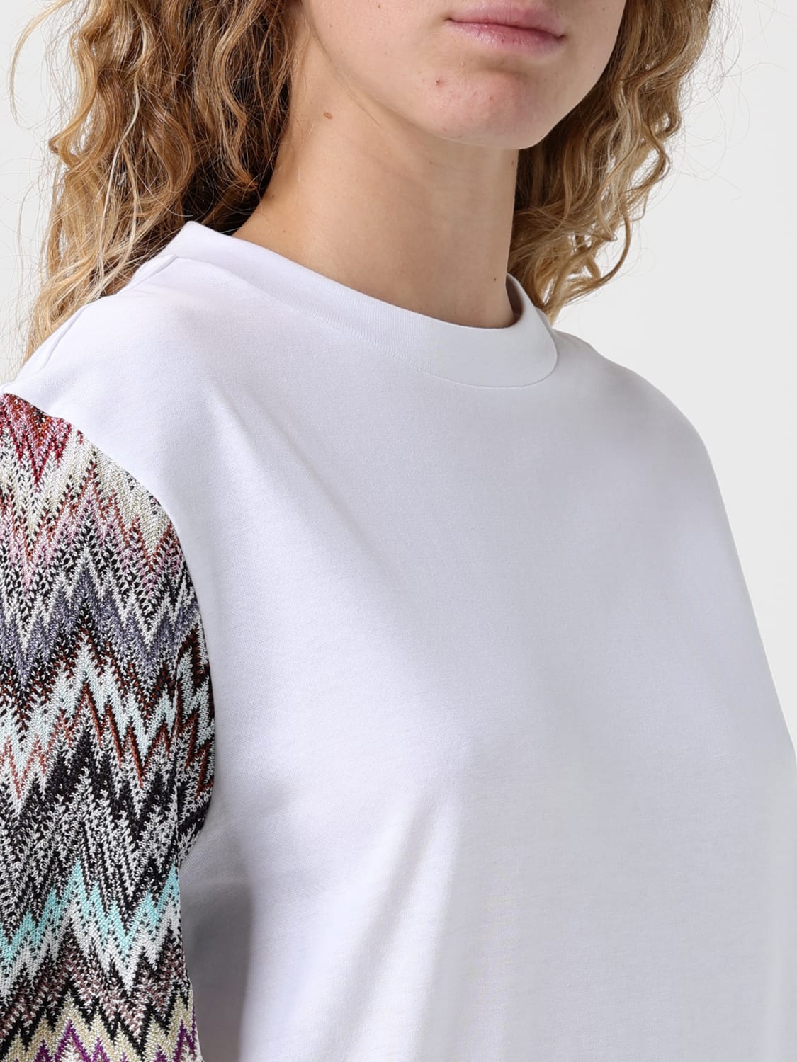 MISSONI CAMISETA: Camiseta mujer Missoni, Blanco - Img 5