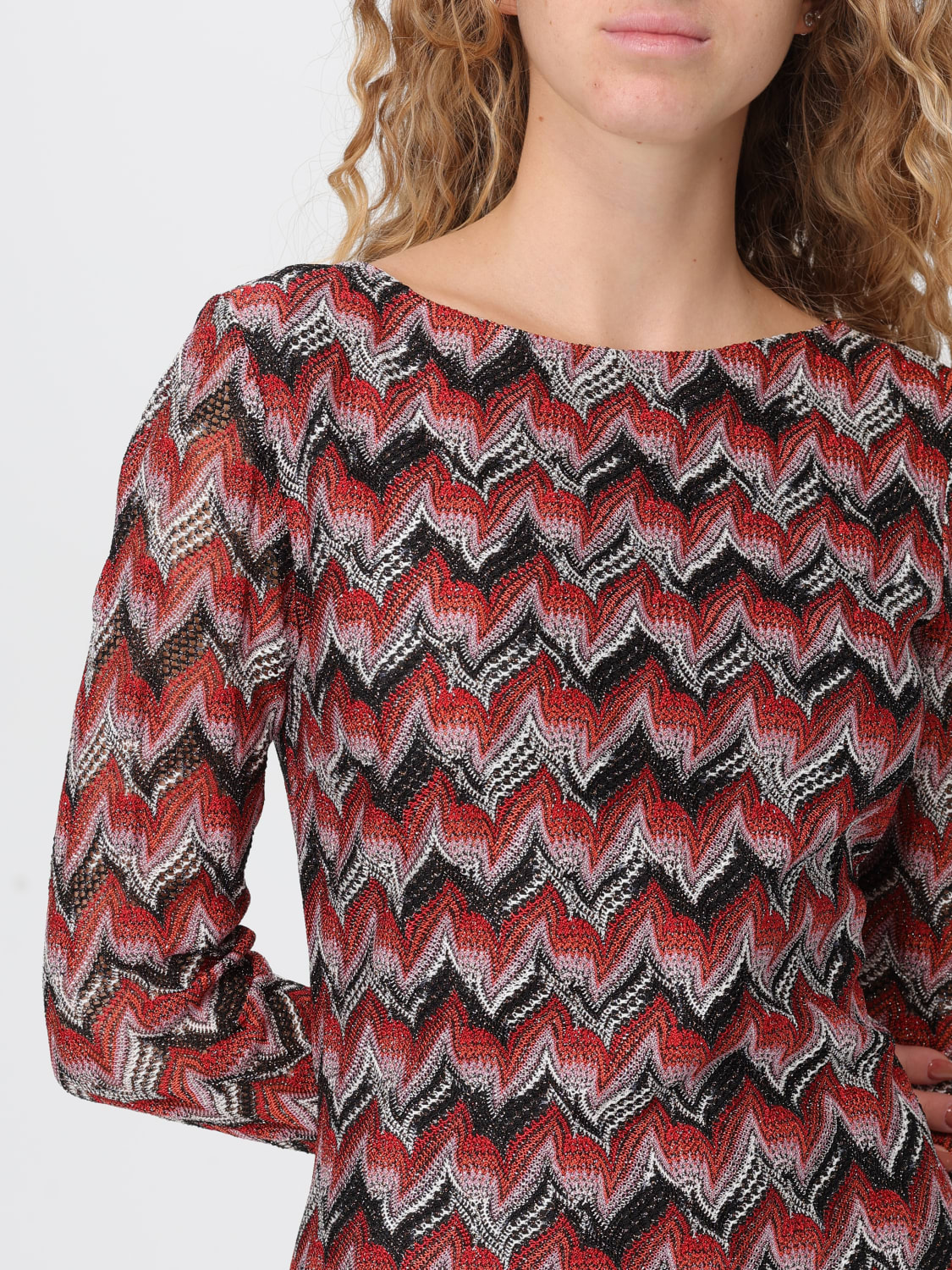 MISSONI VESTIDO: Vestido mujer Missoni, Rojo - Img 4