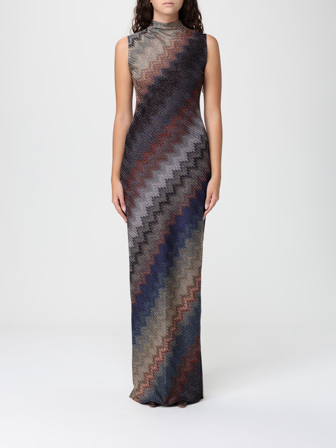 MISSONI KLEID: Kleider damen Missoni, Blau - Img 1