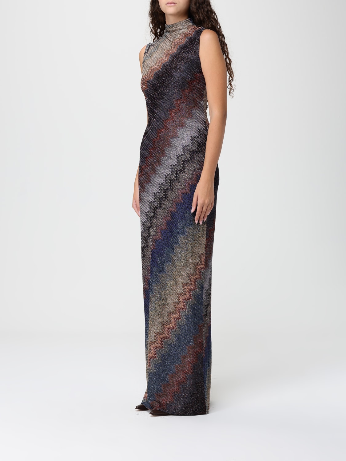 MISSONI KLEID: Kleider damen Missoni, Blau - Img 3