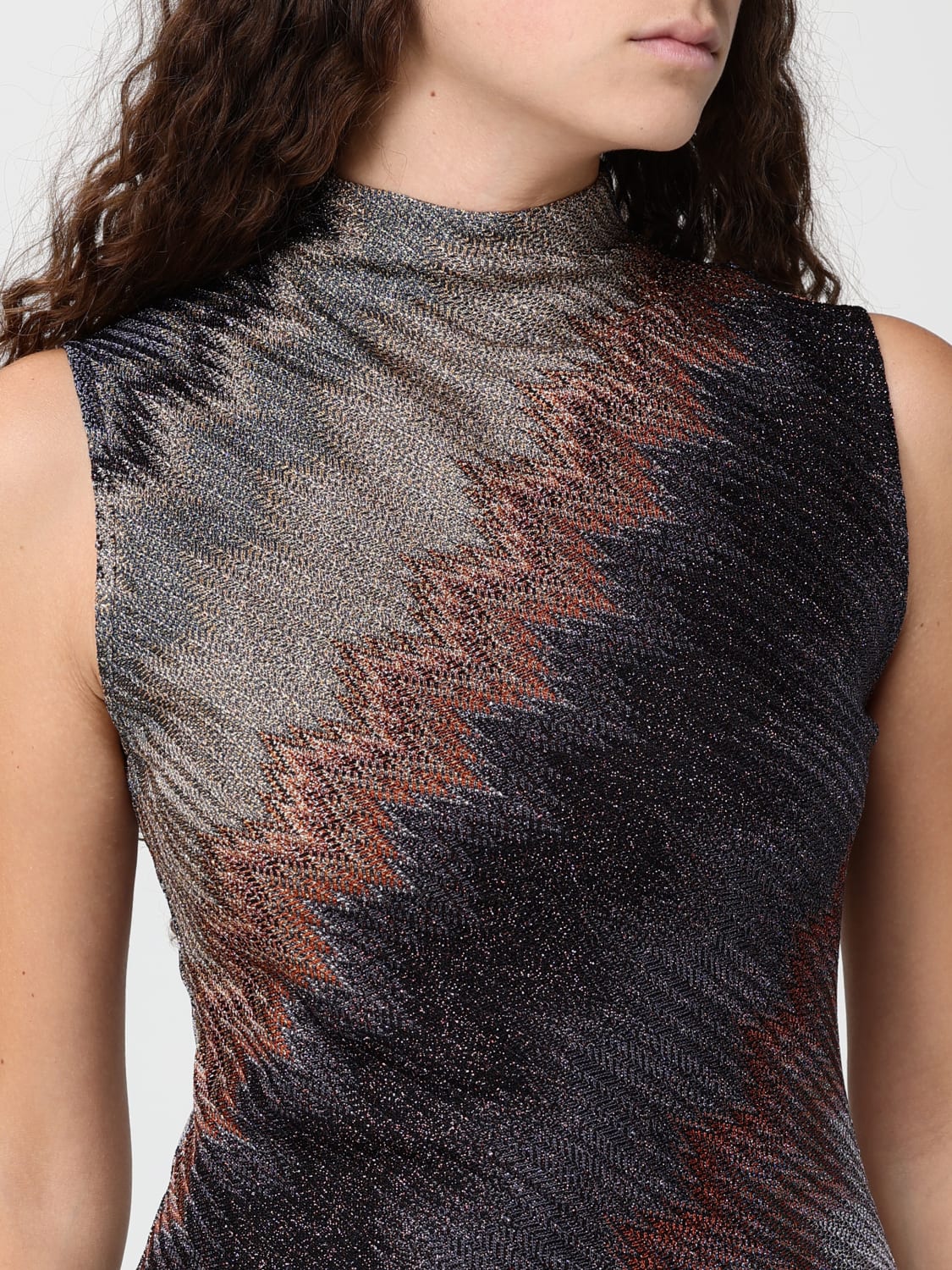 MISSONI KLEID: Kleider damen Missoni, Blau - Img 4