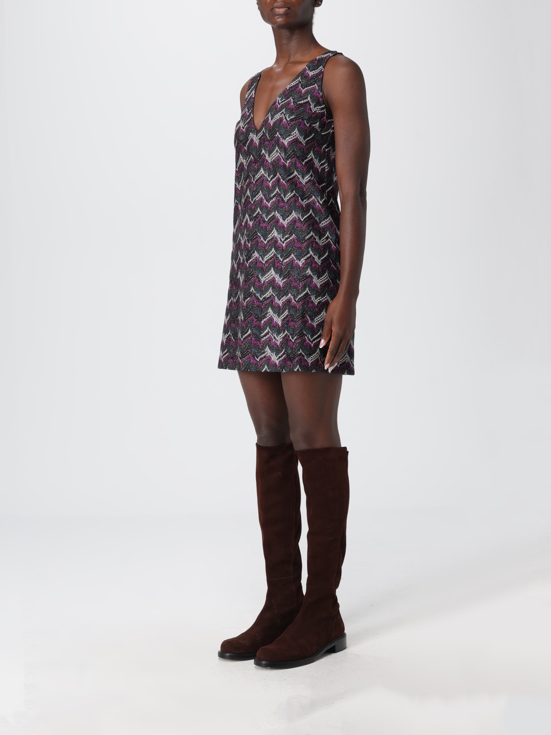 MISSONI KLEID: Kleider damen Missoni, Schwarz - Img 3