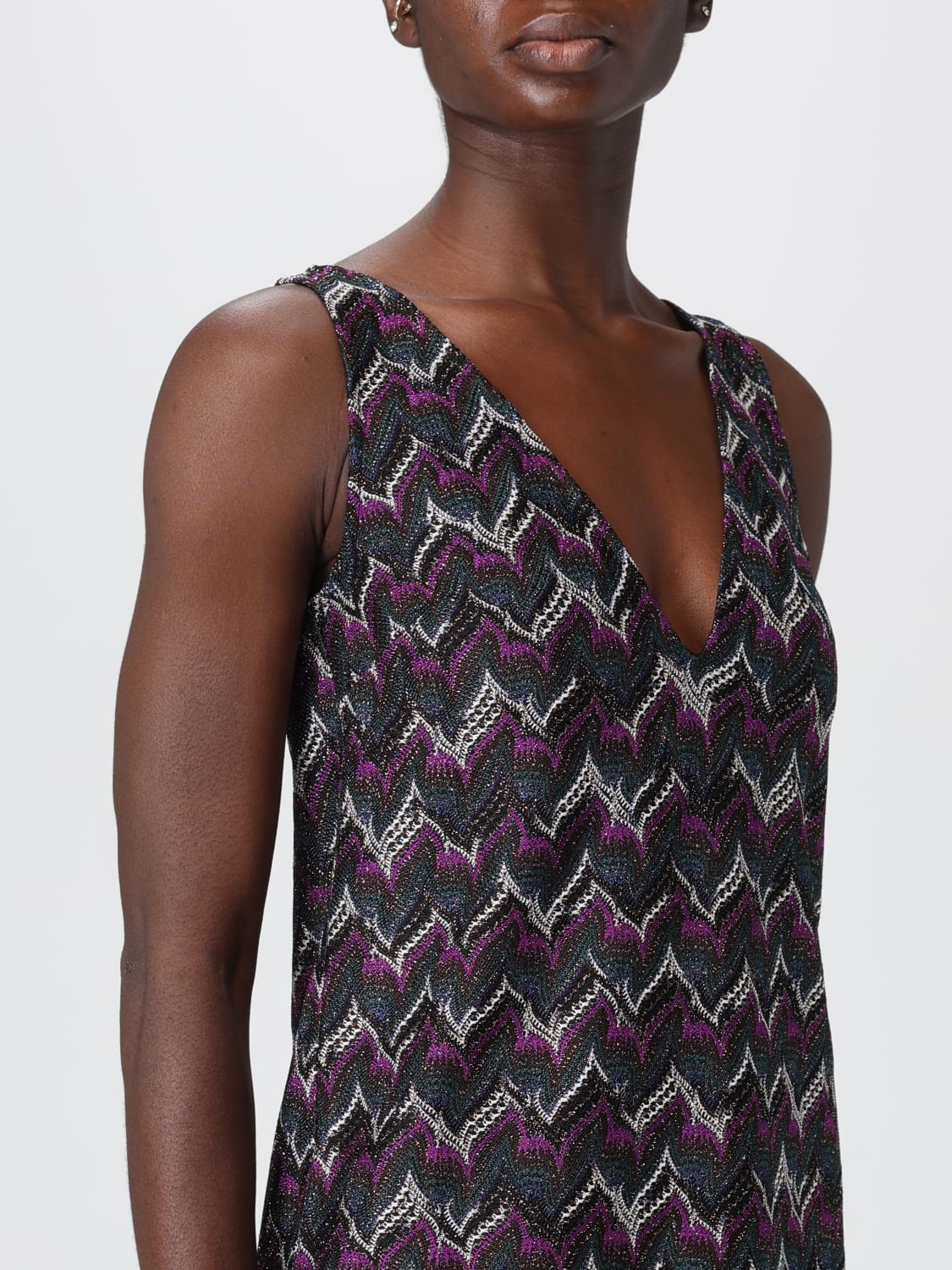 MISSONI KLEID: Kleider damen Missoni, Schwarz - Img 4