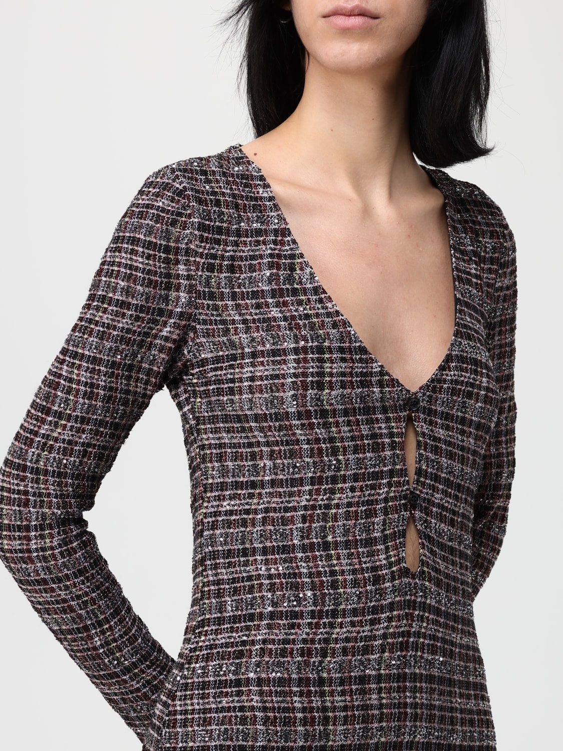 MISSONI VESTIDO: Vestido mujer Missoni, Granate - Img 4