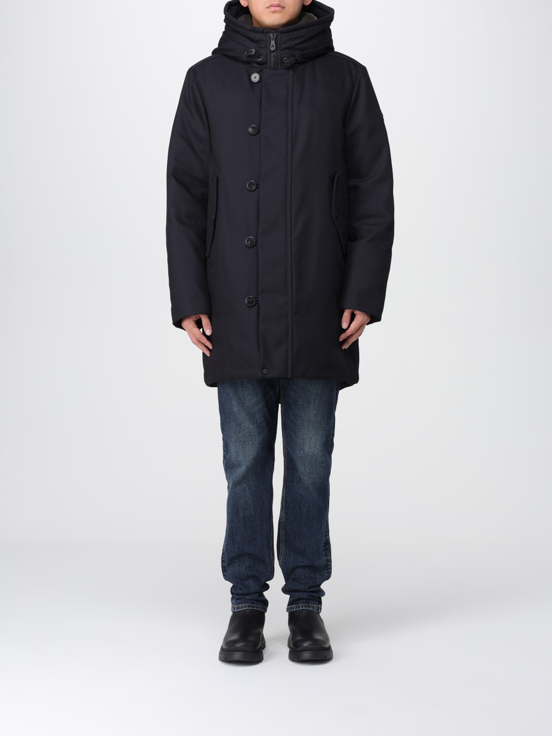 PEUTEREY 外套: 外套 男士 Peuterey, 蓝色 - Img 1