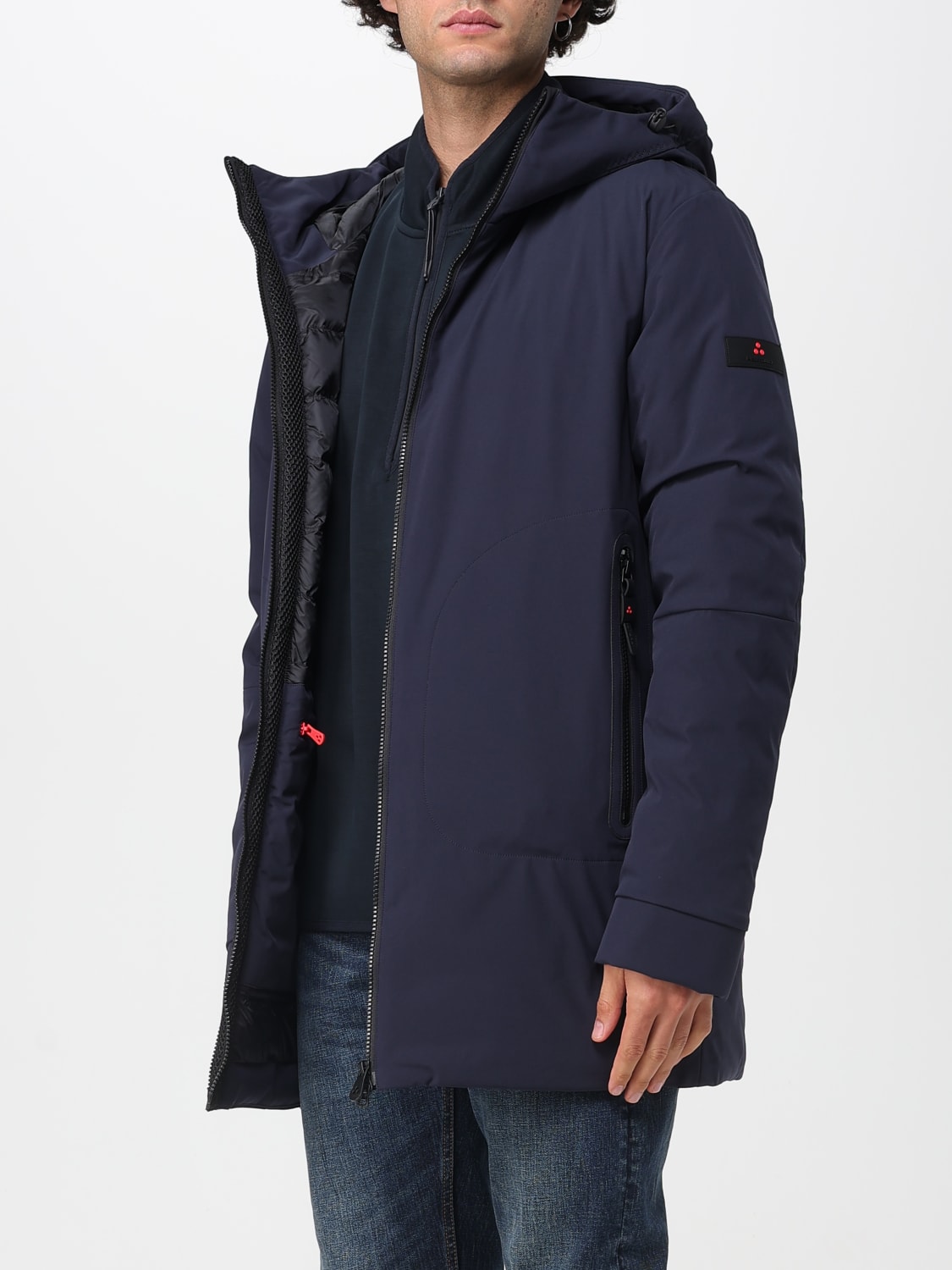 PEUTEREY 大衣: 外套 男士 Peuterey, 蓝色 - Img 3